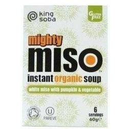 King Soba Instant Miso suppe Græskar Grøntsager