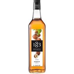 1883 Maison Routin Hazelnut 1 Litre Versatile Flavouring Syrup