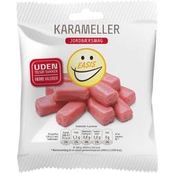 Easis Karameller Jordbærsmag 70 g