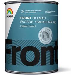 Beckers Front Helmatt Träfasadsfärg Vit 0.9L