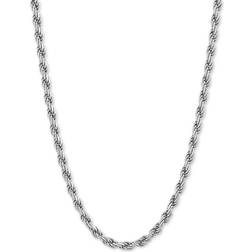 Macy's Chain Necklace - Silver