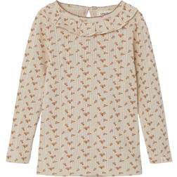 Lil'Atelier Rachello Bluse Burlwood