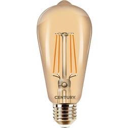 Century LED Filament Edison pære E27 8W (60W) Guld