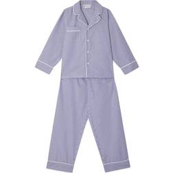 Bonpoint Dormeur Striped Cotton Pajamas