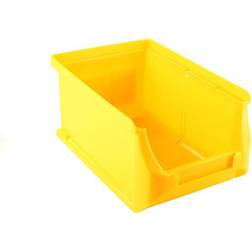 Open fronted storage bin, LxWxH 160 x 100 x 75 mm, pack of 24, yellow