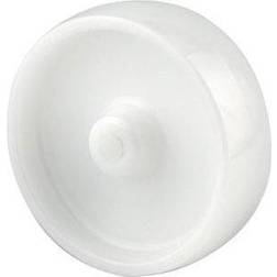 Tente Tente UOO125-12 Teollisuuspyörä liukulaakerointi, nailonia, valkoinen 12 mm akseli, Ø125 mm