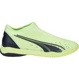 Puma Ultra Match Laceless IT Fastest Grøn/Blå/Blå Børn Indendørs (IC)