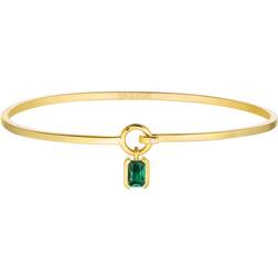 Sif Jakobs Roccanova Bangle - Gold/Green