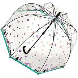 Fulton Birdcage Clear Dome Umbrella Dog & Bone