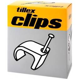 Clips 2x4 oval 16mm søm natur 5701925102705 Tillex