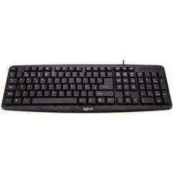 Iggual CK-BASIC-105T QWERTY USB Noir