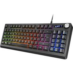 Mars Gaming Clavier Gamer TKL+ Pave Numérique RGB Control Layout ES