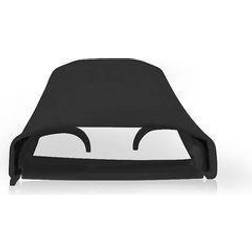 Nedis Canale Passacavi Tubo 1,10 m 1 pezzo Spessore 18 mm ABS PVC Nero