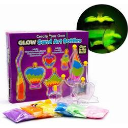 Grafix Sand and Bottle Art Set Glow In The Dark