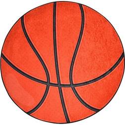Furniturebox BALONCESTO Barnmatta 140x140 cm Flerfärgad/Sammet Flerfärgad