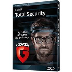 G Data TotalSecurity 2020 Boxpaket (1 år) 3 enheter Win tyska