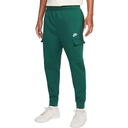 Nike Sportswear Club Fleece Cargo Trousers - Gorge Green/White