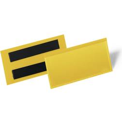 Durable Bolsa de Etiquetas Magnética 100x38mm 50 Piezas