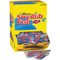 Fish Soft & Chewy Candy, Individually Wrapped, 240