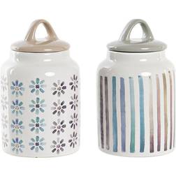 Dkd Home Decor Afrikan Matt Kitchen Storage 2pcs