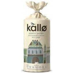 Kallo FOODS Organic Thick Rice Cakes Lightly Salted