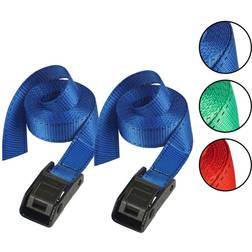 Master Lock 5M X 25Mm Lashing Strap; 2-pack; Assorted Colours