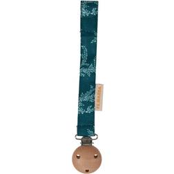 Filibabba Printed Pacifier Clip Nights One Size Blue