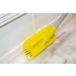 Vikan High-low brush/corner scrubbing brush, medium, pack