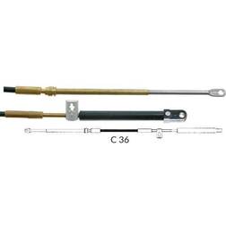 Ultraflex Gas/Gearkabel, C36, Quicksilver (Mercury,Mercruiser,Mariner) 14ft/427cm,7mm 1stk