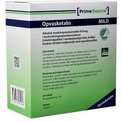 Prime Source Maskinopvask Tabs Mild Svanemærket Vandopløselig folie,40