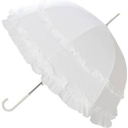 X-Brella Womens/Ladies Double Frill Wedding Umbrella Stick