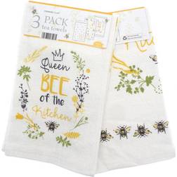 Country Club Busy Bee 3 Kitchen Towel Yellow