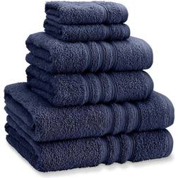 Catherine Lansfield Zero Twist Bath Towel Blue (127x70cm)