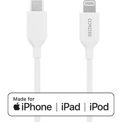 Deltaco USB-C kabel, MFi