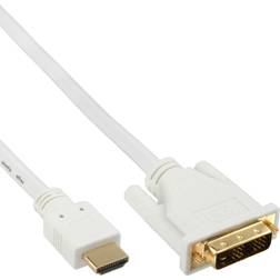 InLine 17662U 17662U-2 m-HDMI-Gold-4.95 Gbit/s-White-Male/Male