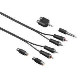 Hama Kabel Audio KIT Phono/Jack 2,5m