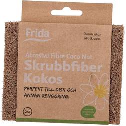 Frida Skrubbfiber Fiber Nature Line Kokos 2-Pack