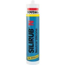 Soudal Silirub N Byggesilicone Grå 310ML