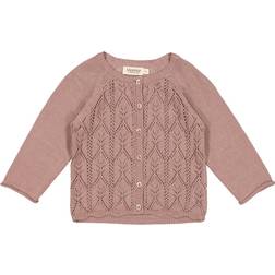 MarMar Copenhagen Dusty Mauve Baby Cardigan