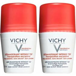 Vichy 72-HR Stress Resist Anti-Perspirant Intensive Treatment Deo Roll-on 50ml 2 pcs