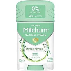 Mitchum Women 24HR Natural Vegan Deodorant Stick with 96% Natural Ingredients 12-pack
