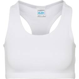 AWDis Just Cool Ärmelloses Girlie-Sport-Crop-Top - Rosa