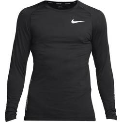 Nike Pro Warm Long Sleeve T-shirt Men’s - Black/White