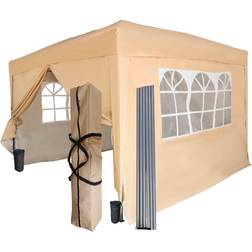 Birchtree Pop Up Garden Gazebo 3x3 m