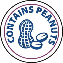 Vogue Food Allergen Label Peanuts Pack