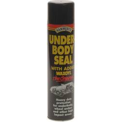 Hammerite Underbody Seal with Added Waxoyl Aerosol Negro 0.4L