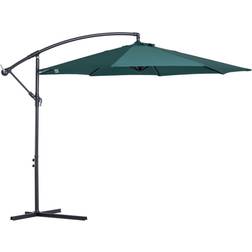 OutSunny 3M Banana Cantilever Umbrella Garden Parasol