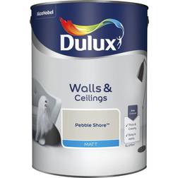 Dulux Pebble Shore Matt Emulsion Paint 5L Wall Paint, Ceiling Paint