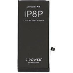 2-Power MBI0207AW Replacement iPhone Battery 3.82V 2691mAh