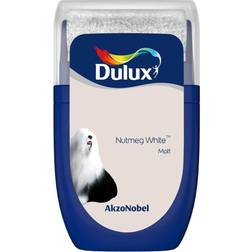 Dulux Tester Pot Nutmeg Wall Paint White